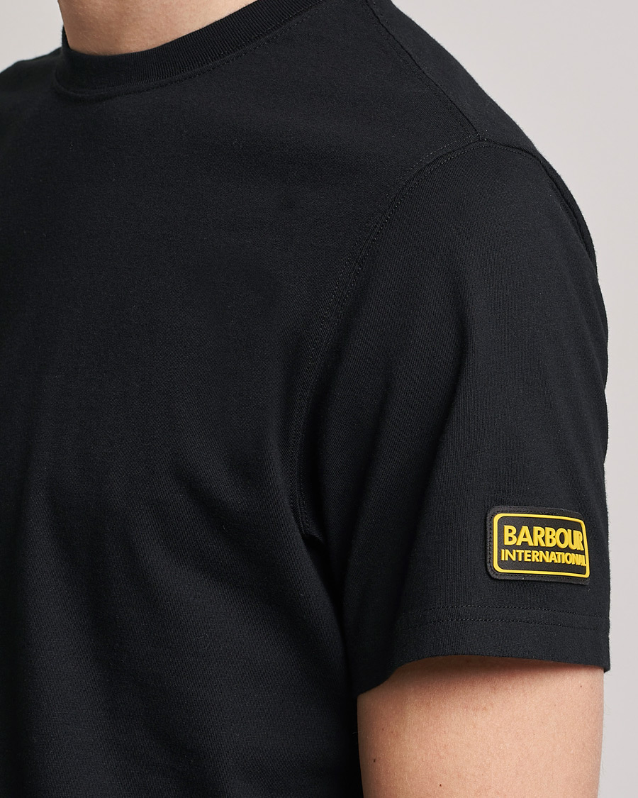 Mies | T-paidat | Barbour International | Devise Crew Neck T-Shirt Black
