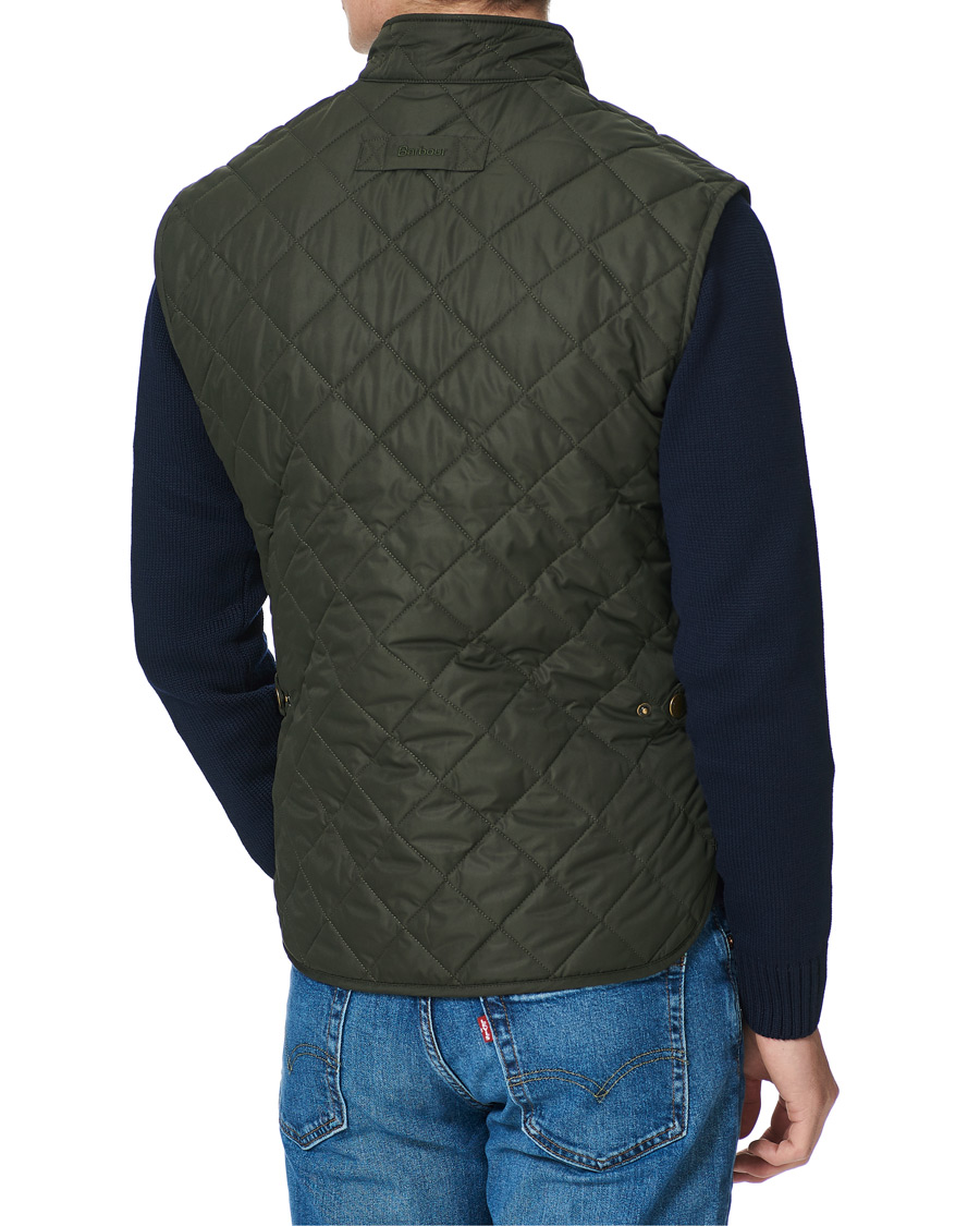Mies | Ulkoliivit | Barbour Lifestyle | Lowerdale Quilted Gilet Navy L Sage Green
