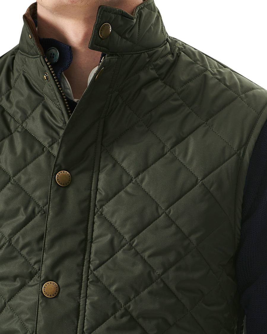 Mies | Ulkoliivit | Barbour Lifestyle | Lowerdale Quilted Gilet Navy L Sage Green