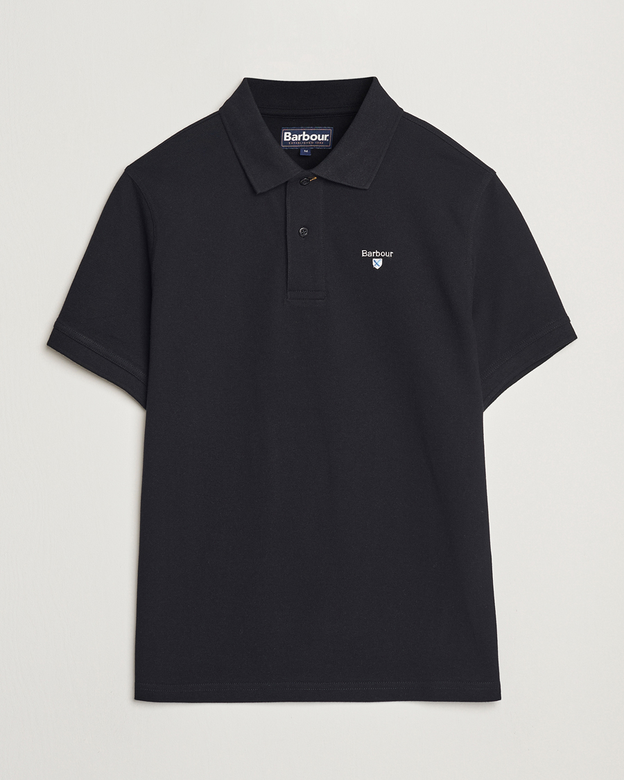 Mies | Pikeet | Barbour Lifestyle | Sports Polo Black