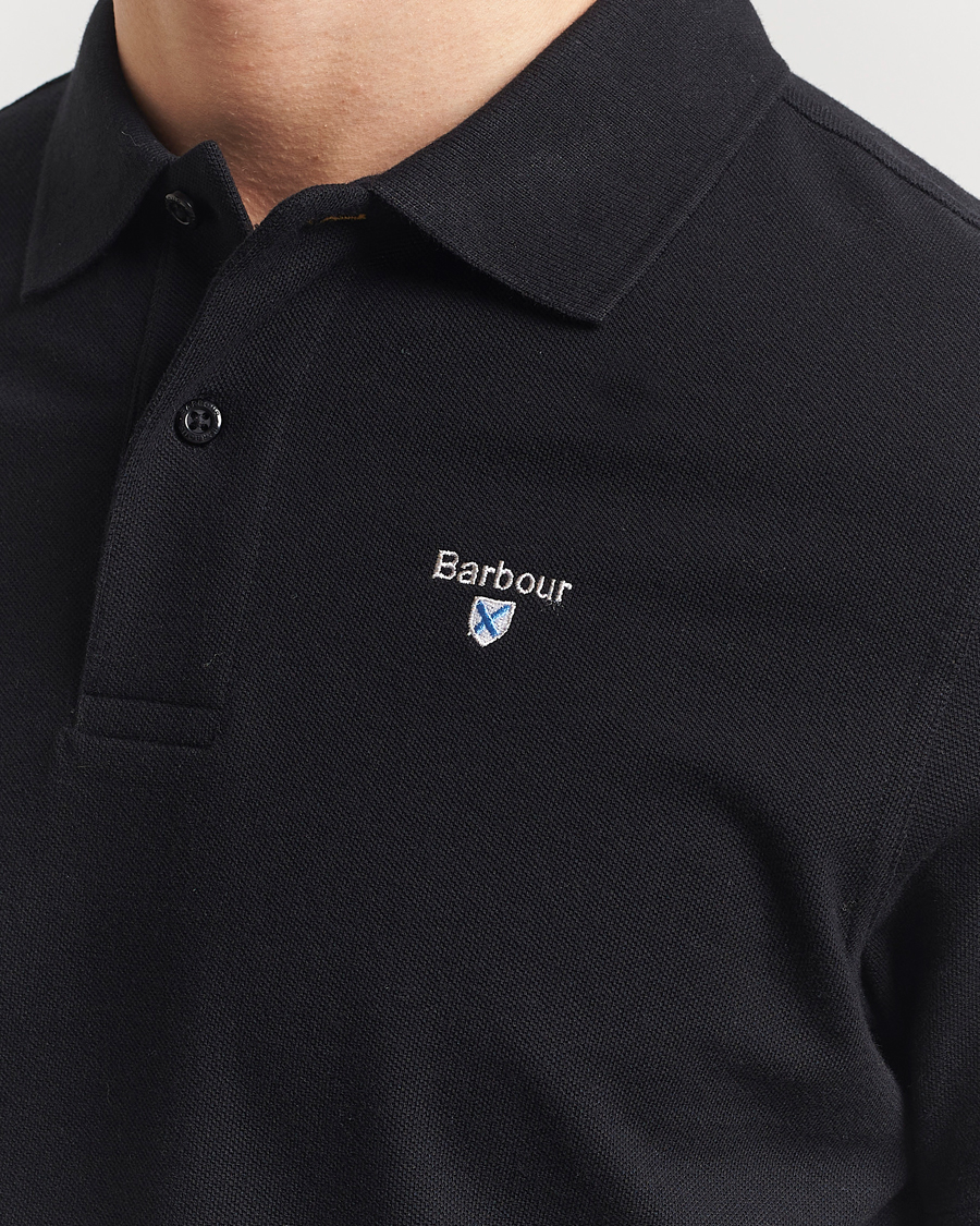 Mies | Pikeet | Barbour Lifestyle | Sports Polo Black
