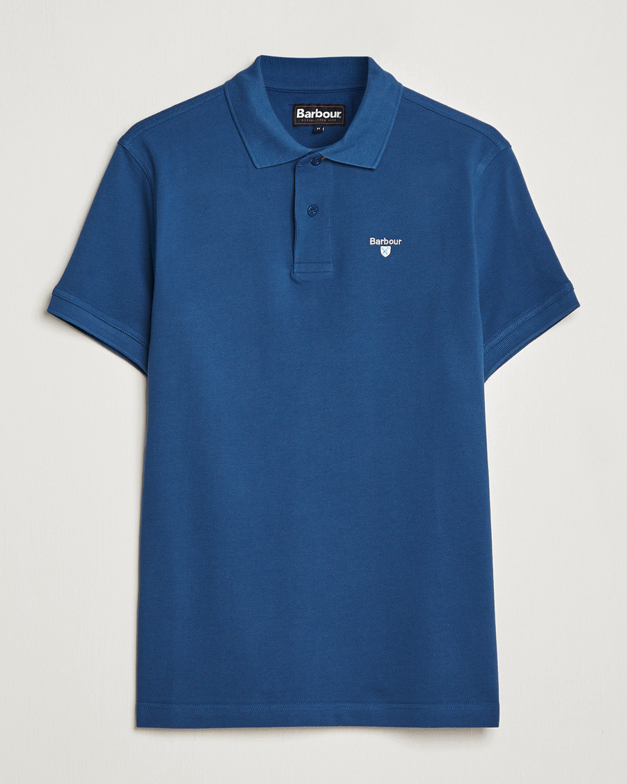 Mies | Pikeet | Barbour Lifestyle | Sports Polo Deep Blue