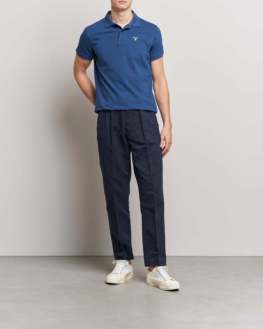 Mies | Pikeet | Barbour Lifestyle | Sports Polo Deep Blue
