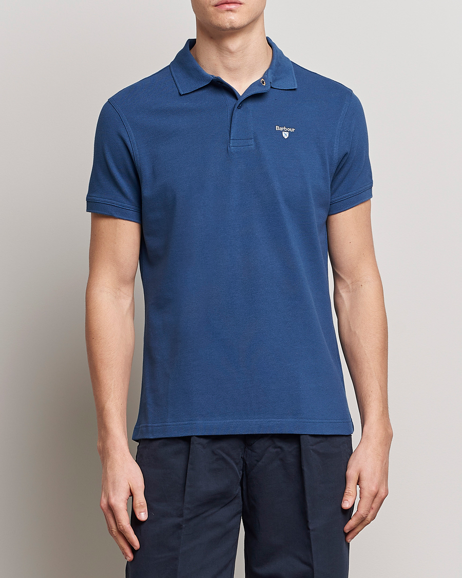 Mies | Pikeet | Barbour Lifestyle | Sports Polo Deep Blue