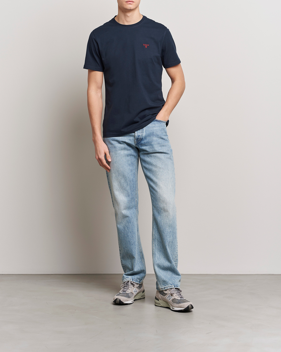 Mies | T-paidat | Barbour Lifestyle | Essential Sports T-Shirt Navy