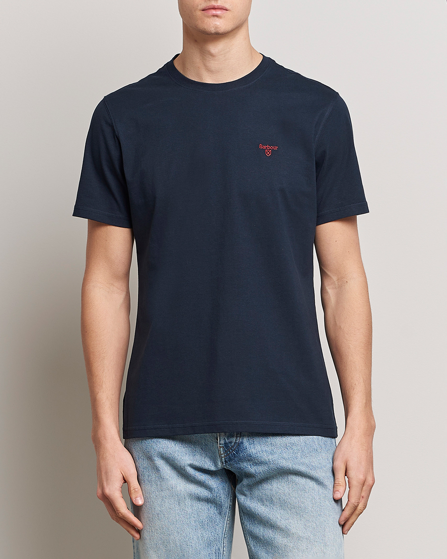 Mies | T-paidat | Barbour Lifestyle | Essential Sports T-Shirt Navy