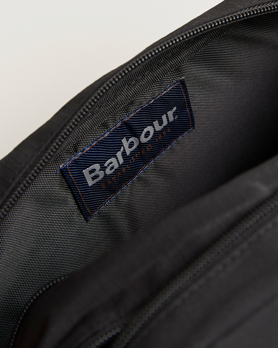 Mies | Barbour Lifestyle Double Zip Washbag Black | Barbour Lifestyle | Double Zip Washbag Black