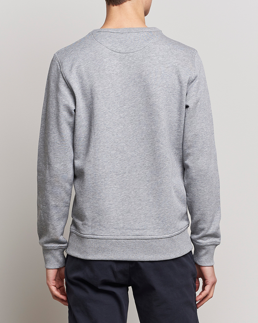Mies | Puserot | GANT | Archive Shield Crew Neck Sweatershirt Grey Melange