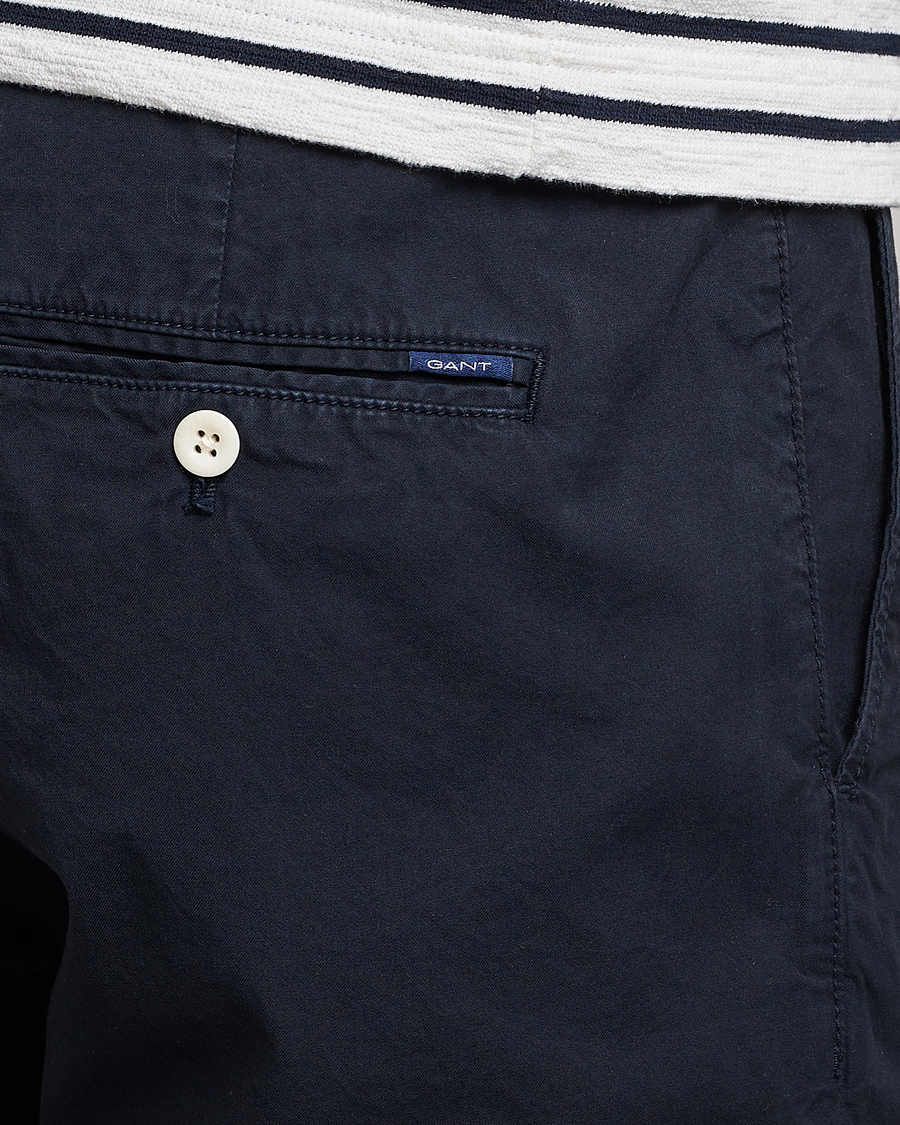 Mies | Shortsit | Gant | Regular Sunbleached Shorts Marine