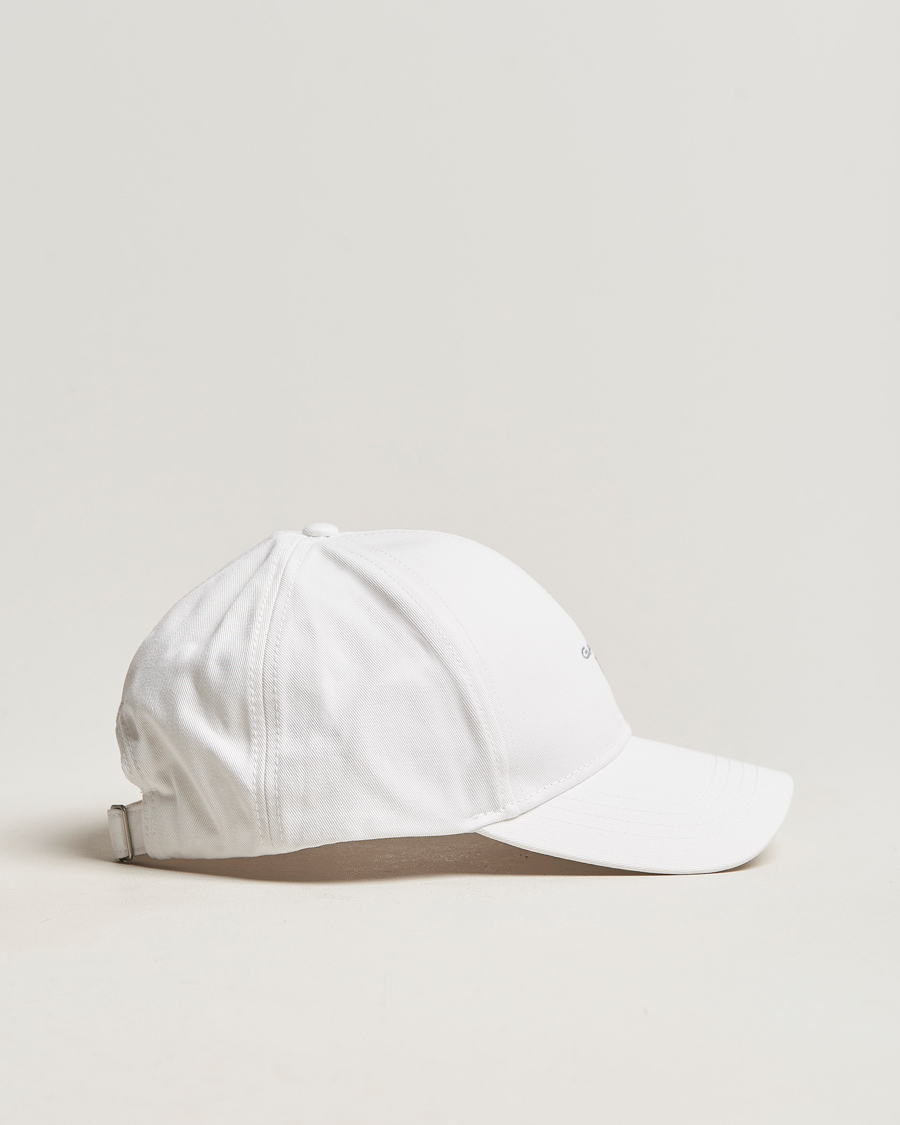 Mies | GANT High Cotton Twill Cap White | GANT | High Cotton Twill Cap White