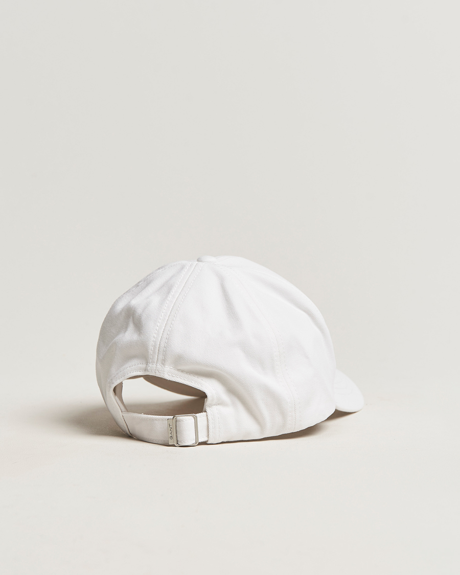 Mies | GANT High Cotton Twill Cap White | GANT | High Cotton Twill Cap White