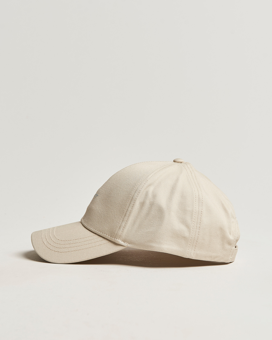 Mies | GANT High Cotton Twill Cap Putty | GANT | High Cotton Twill Cap Putty