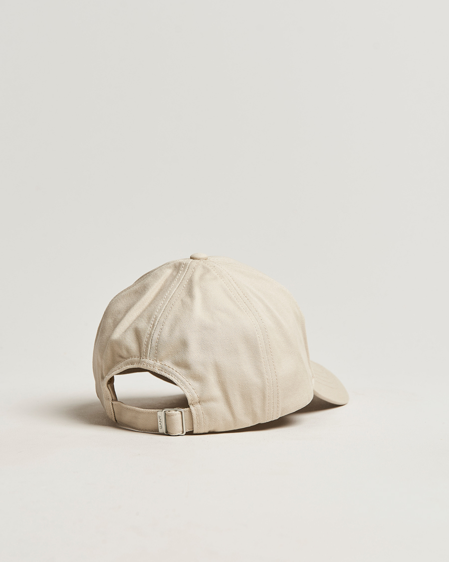 Mies | GANT High Cotton Twill Cap Putty | GANT | High Cotton Twill Cap Putty