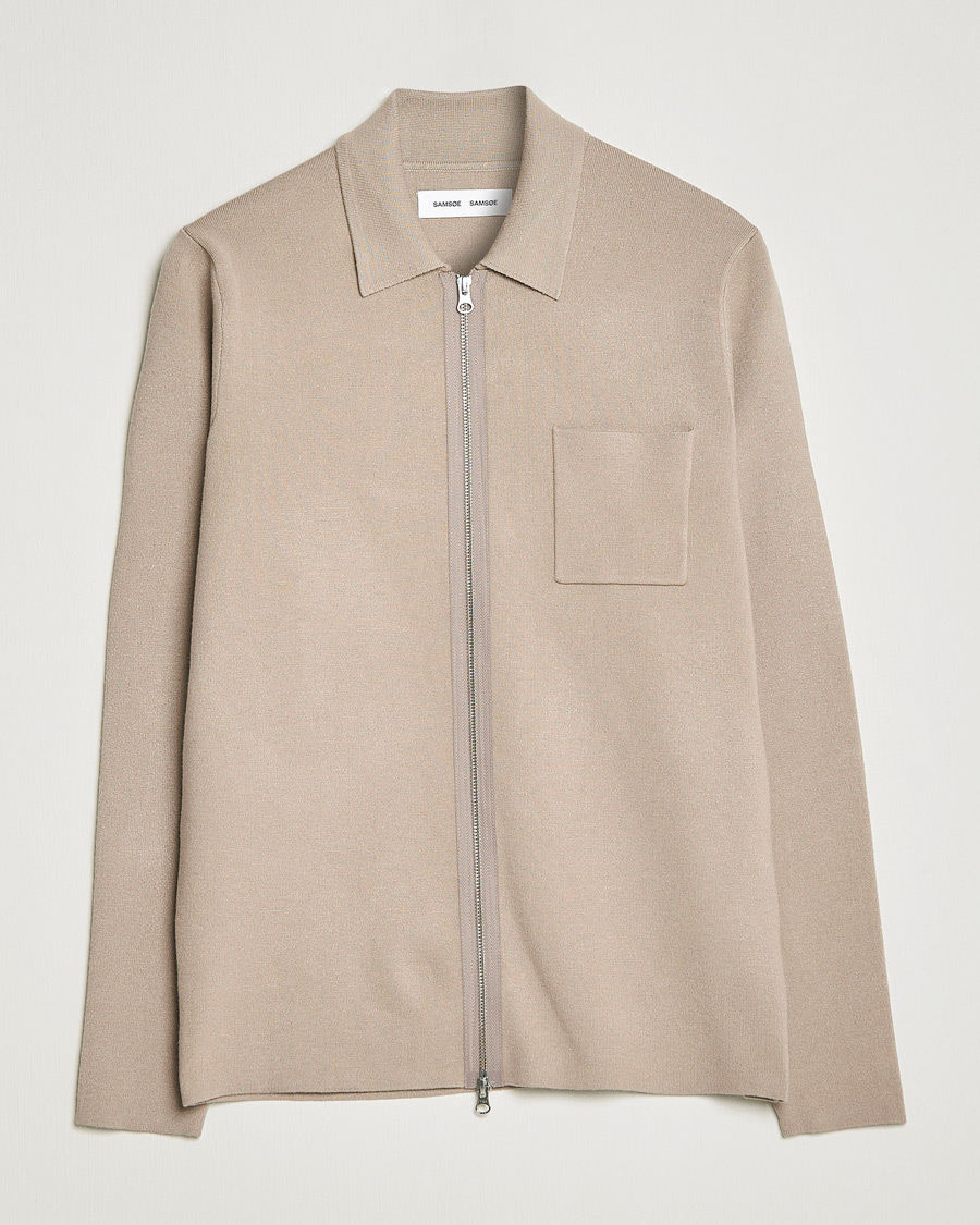 Mies | Puserot | Samsøe Samsøe | Guna Full Zip Pure Cashmere