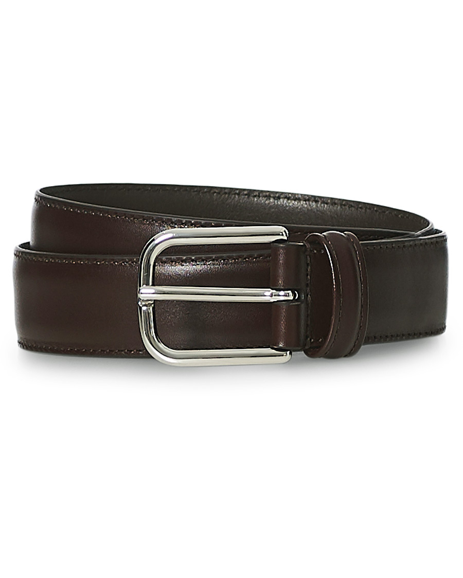 Miehet |  | Anderson's | Leather Suit Belt Brown