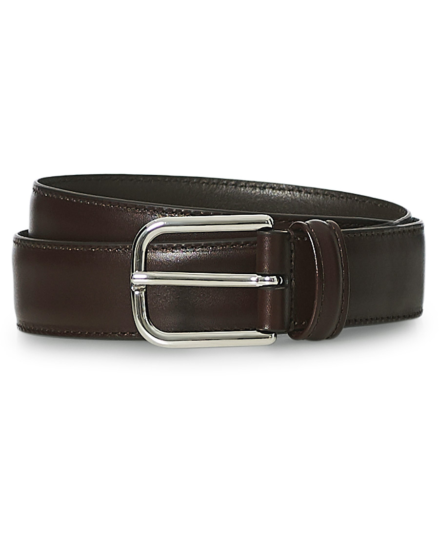 Mies | Anderson's Leather Suit Belt Brown | Anderson's | Leather Suit Belt Brown