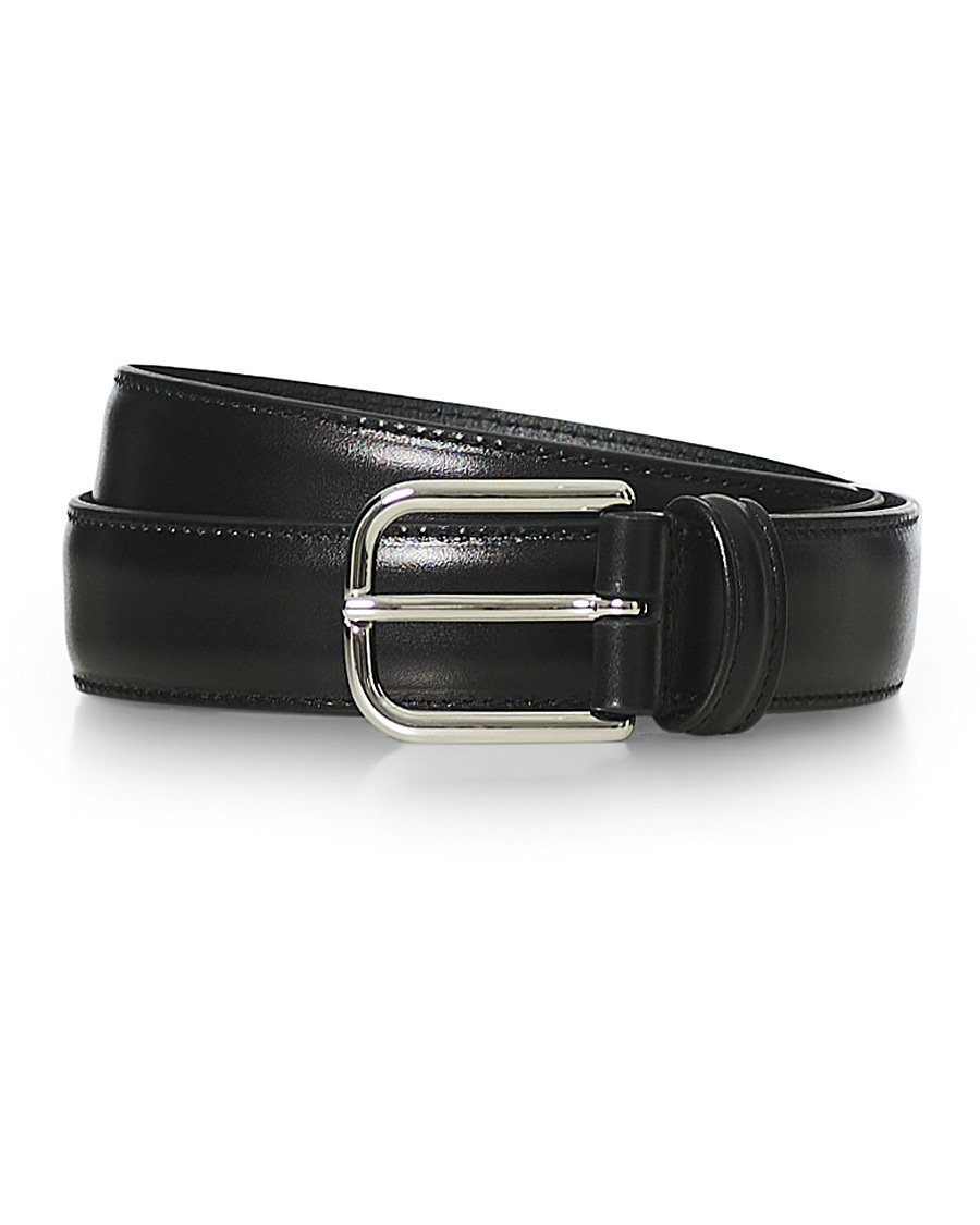 Mies | Anderson's Leather Suit Belt Black | Anderson's | Leather Suit Belt Black