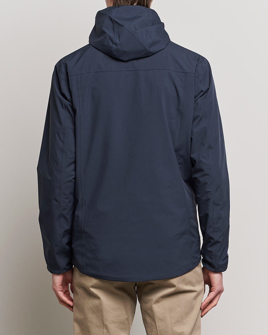 Mies | Takit | Scandinavian Edition | Hood Waterproof Jacket Midnight Blue