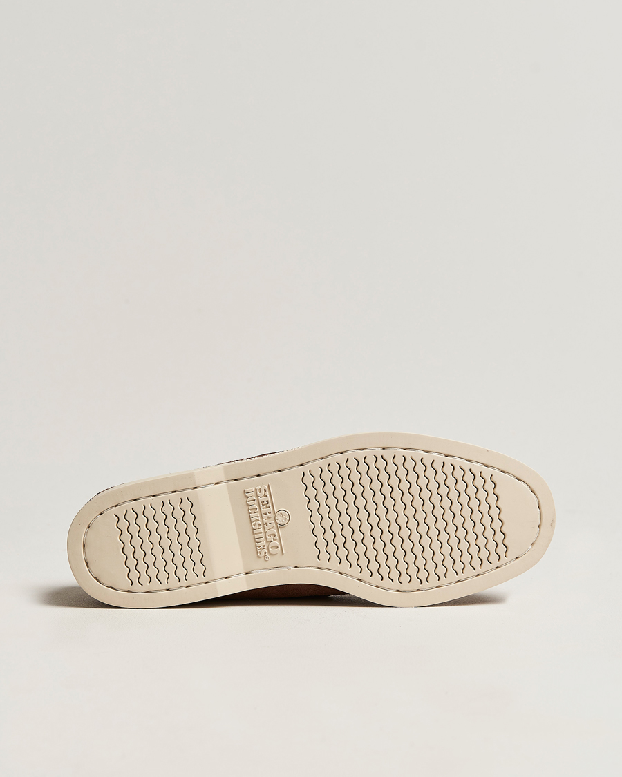 Mies | Purjehduskengät | Sebago | Docksides Suede Boat Shoe Dark Brown