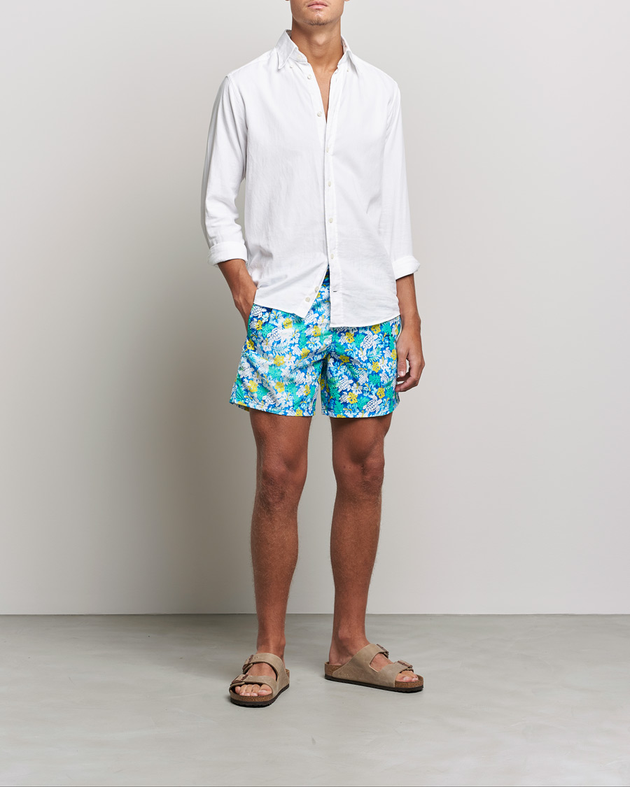 Mies | Uimahousut | Vilebrequin | Moorea Swim Shorts Blue Lazuli