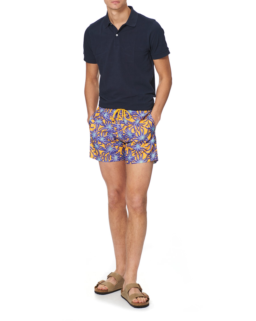 Mies | Uimahousut | Vilebrequin | Mahina Swim Shorts Jaune Nashi