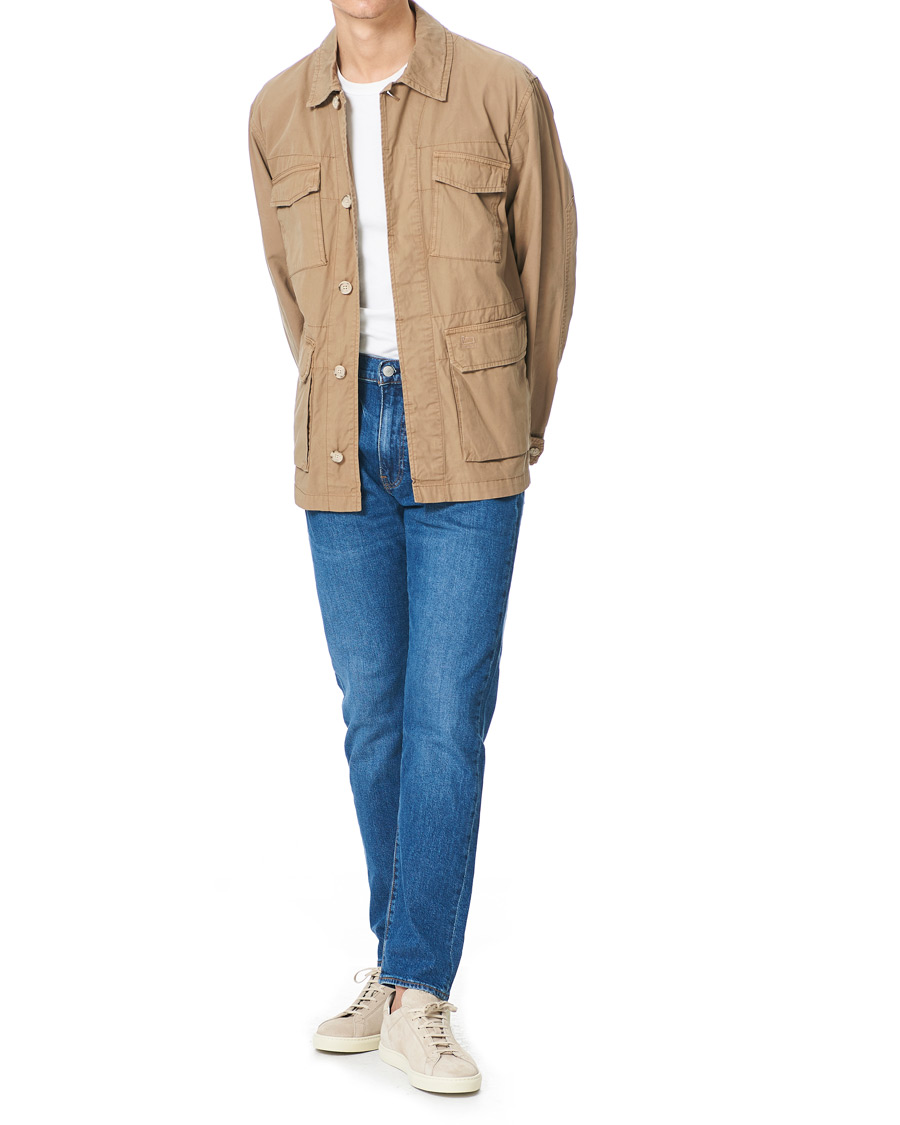 Mies | Kauluspaidat | Woolrich | Military Cotton Field Shirt Jacket Khaki