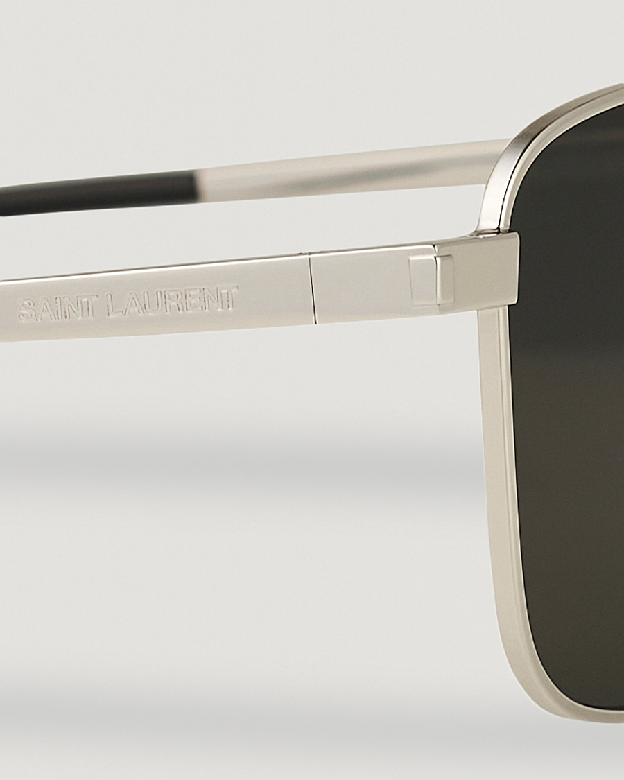 Mies | Saint Laurent SL 529 Sunglasses Silver/Grey | Saint Laurent | SL 529 Sunglasses Silver/Grey