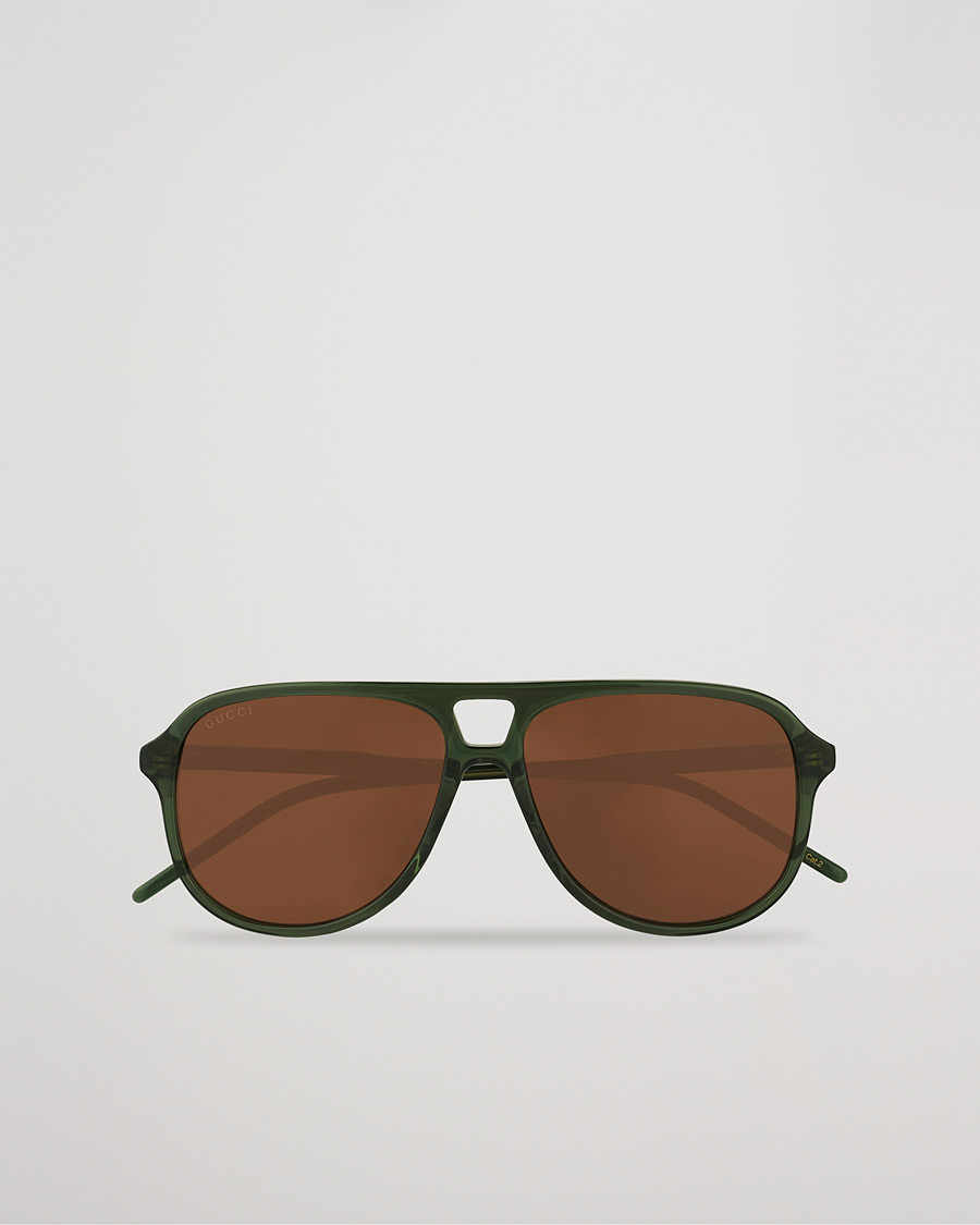 Miehet |  | Gucci | GG1156S Sunglasses Green/Brown