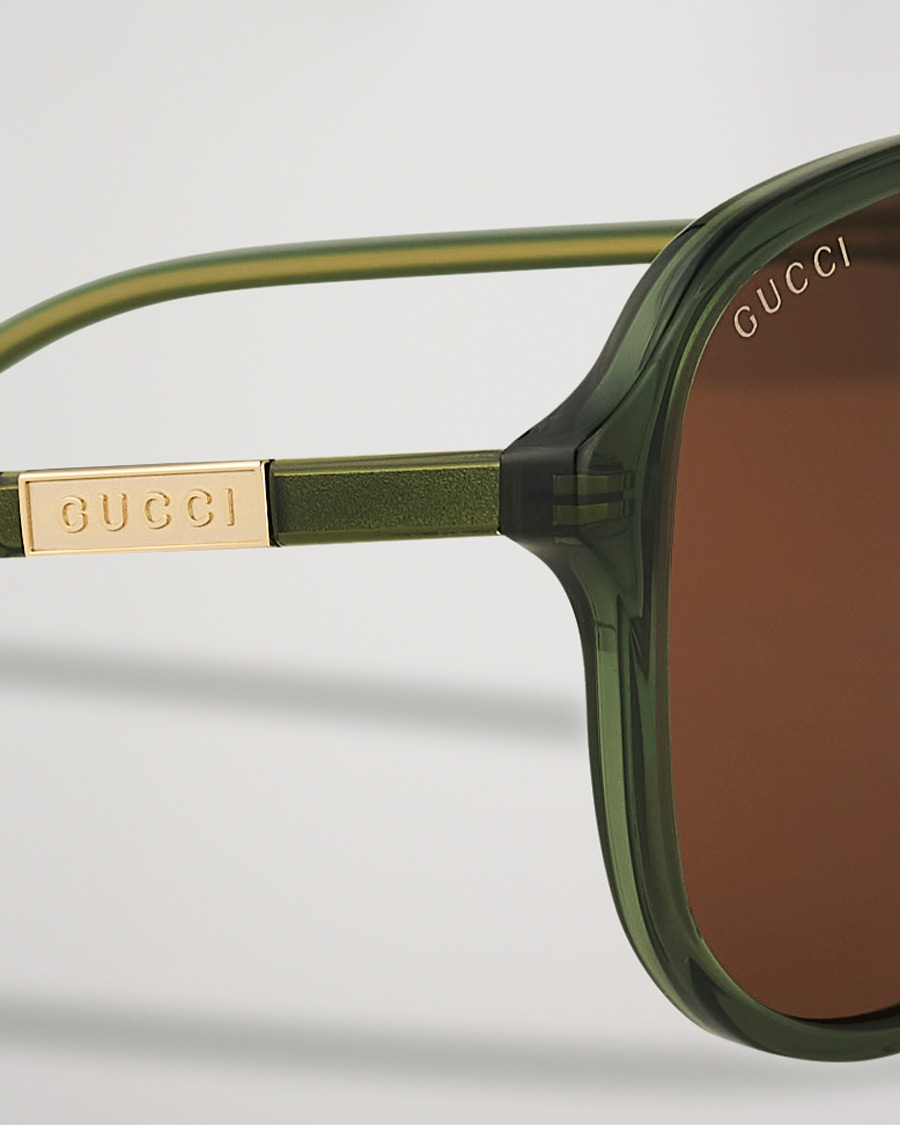 Mies | Aurinkolasit | Gucci | GG1156S Sunglasses Green/Brown
