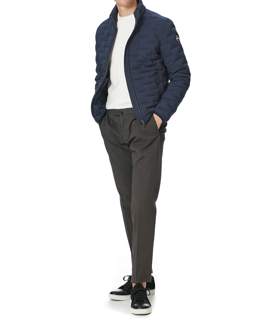 Mies | Takit | Colmar | Lightweight Square Down Jacket Navy