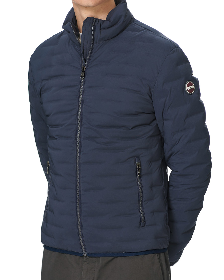 Mies | Takit | Colmar | Lightweight Square Down Jacket Navy