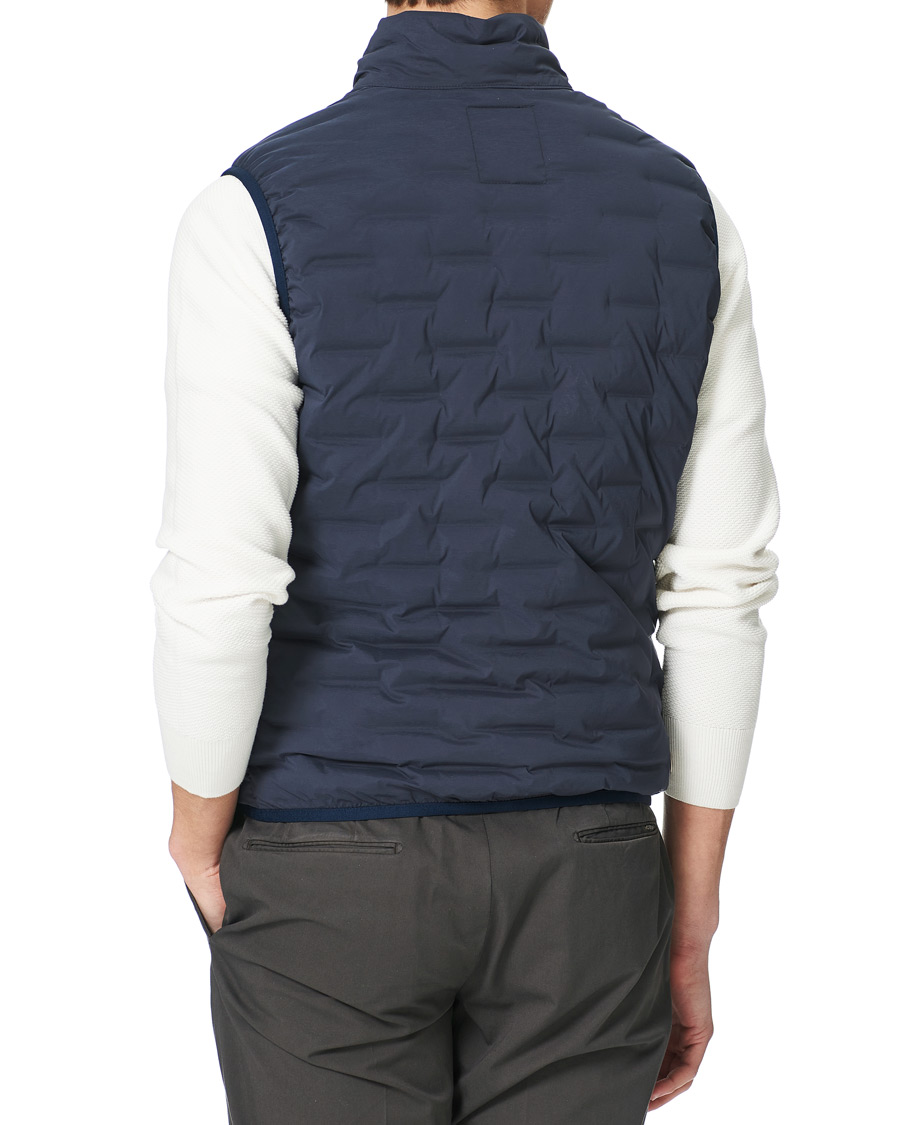 Mies | Takit | Colmar | Lightweight Square Vest Navy