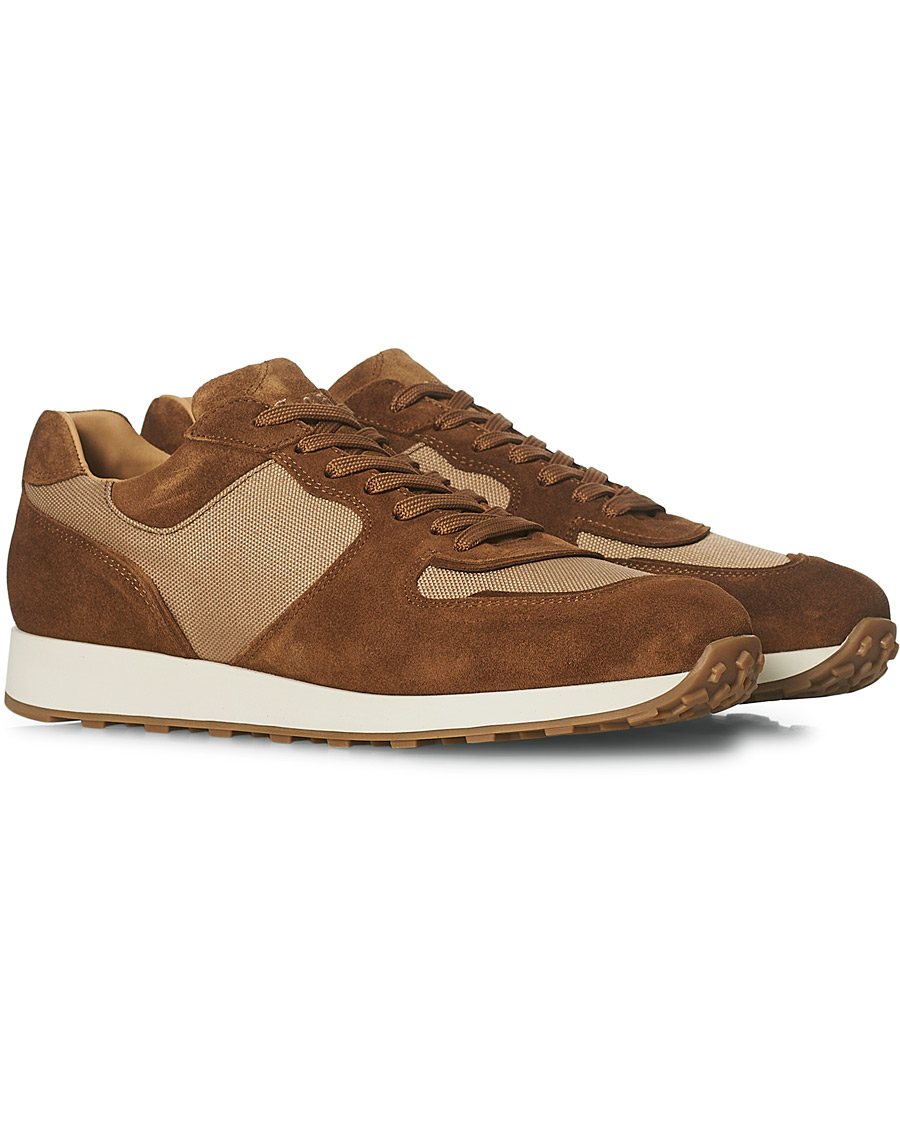 Miehet |  | Loake Lifestyle | Foster Suede Trainer Tan