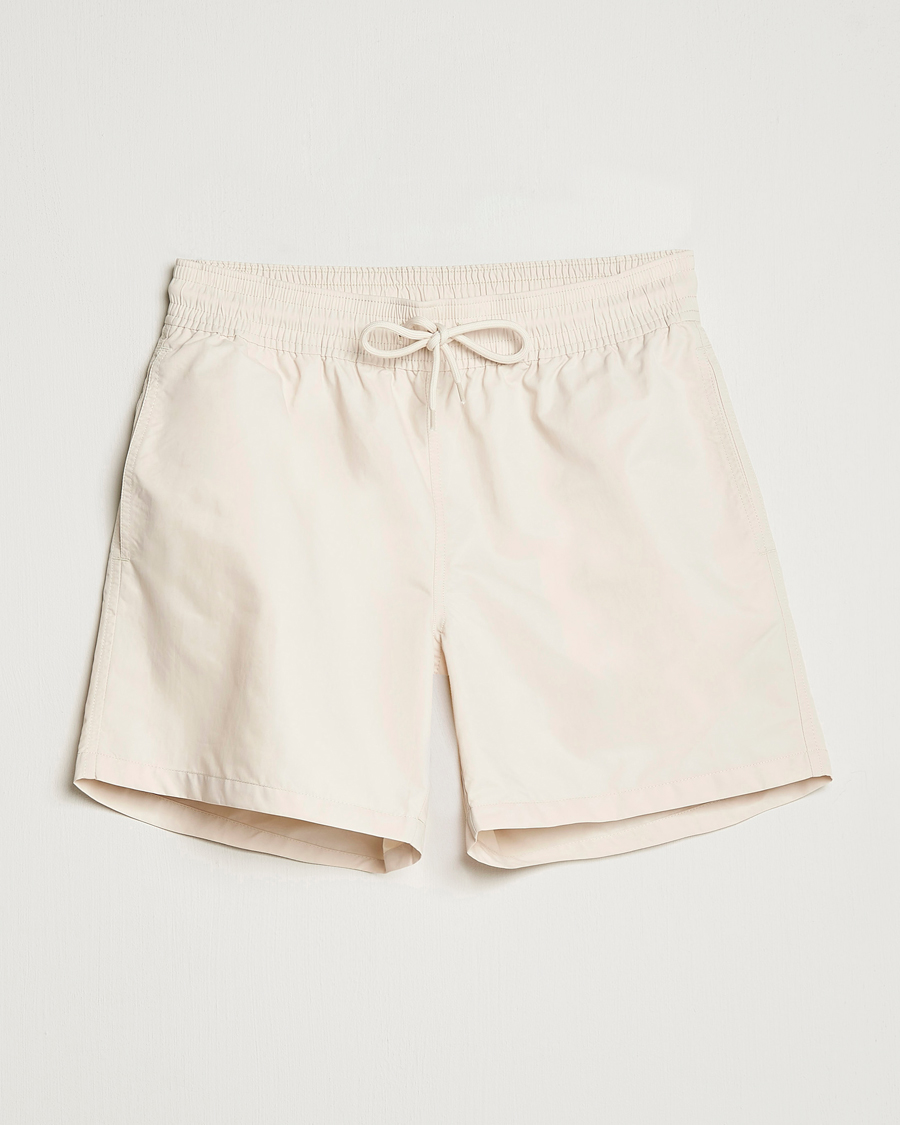 Mies | Uimahousut | Colorful Standard | Classic Organic Swim Shorts Ivory White