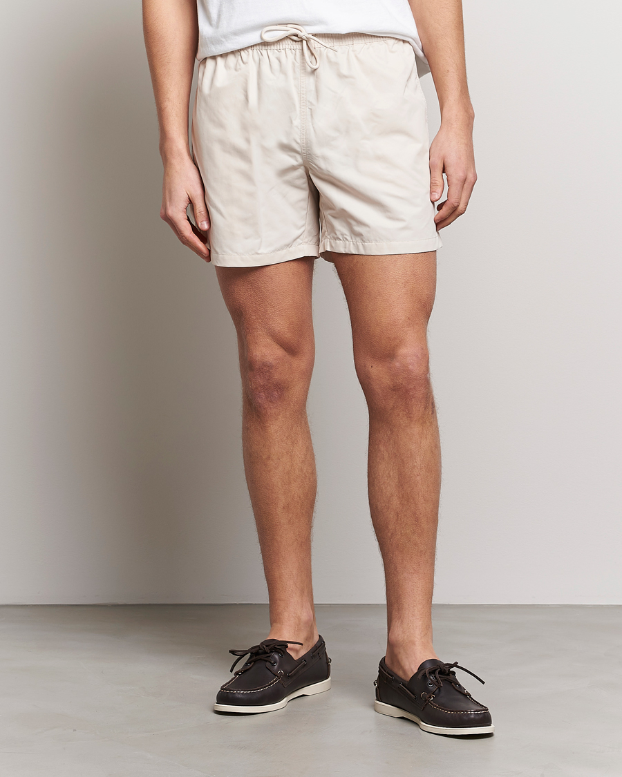 Mies | Uimahousut | Colorful Standard | Classic Organic Swim Shorts Ivory White