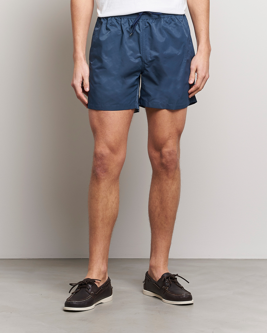Mies | Uimahousut | Colorful Standard | Classic Organic Swim Shorts Petrol Blue