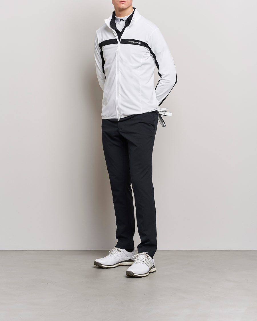 Mies | Active | J.Lindeberg | Jarvis Mid Layer Jacket White