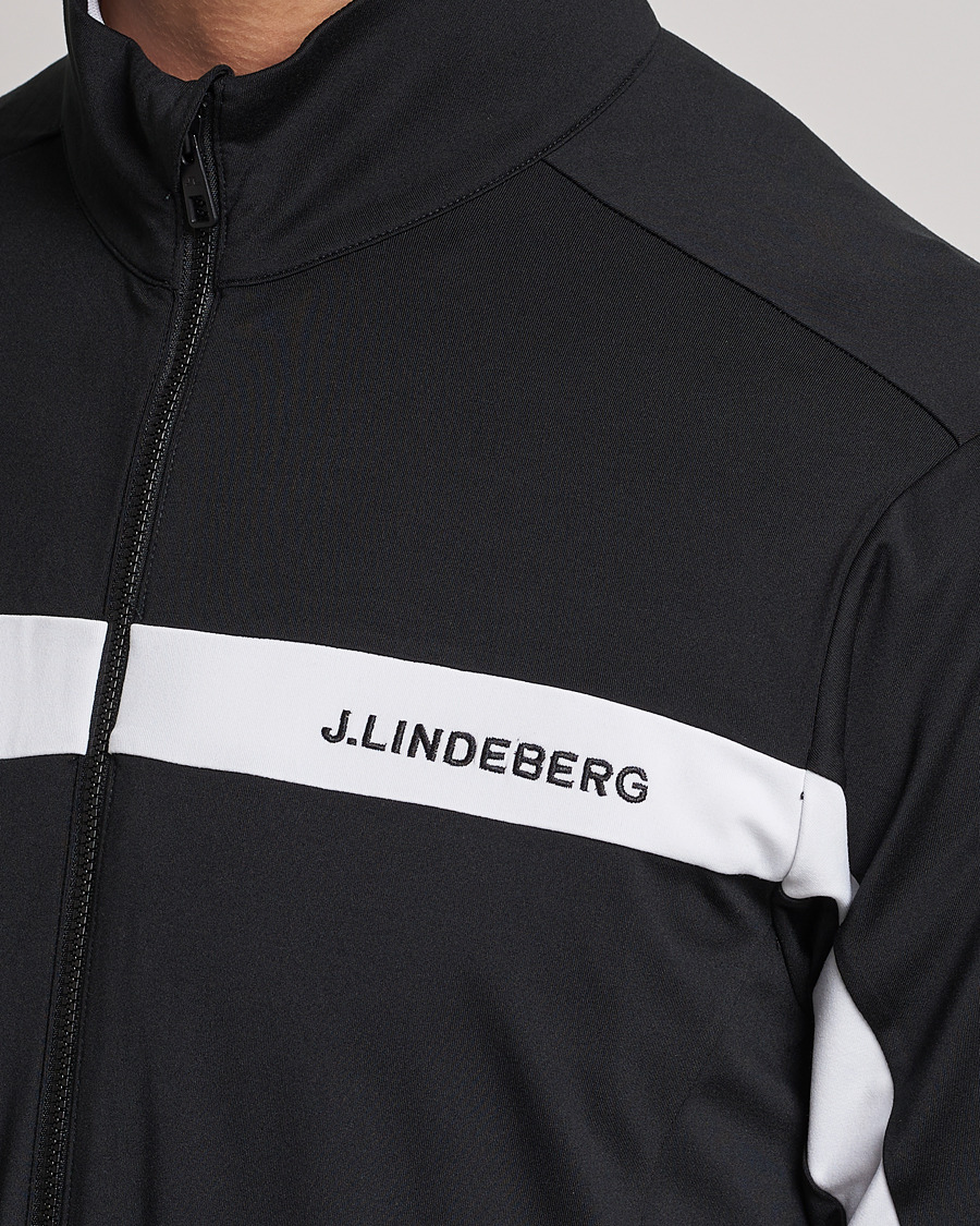 Mies | Puserot | J.Lindeberg | Jarvis Mid Layer Jacket Black