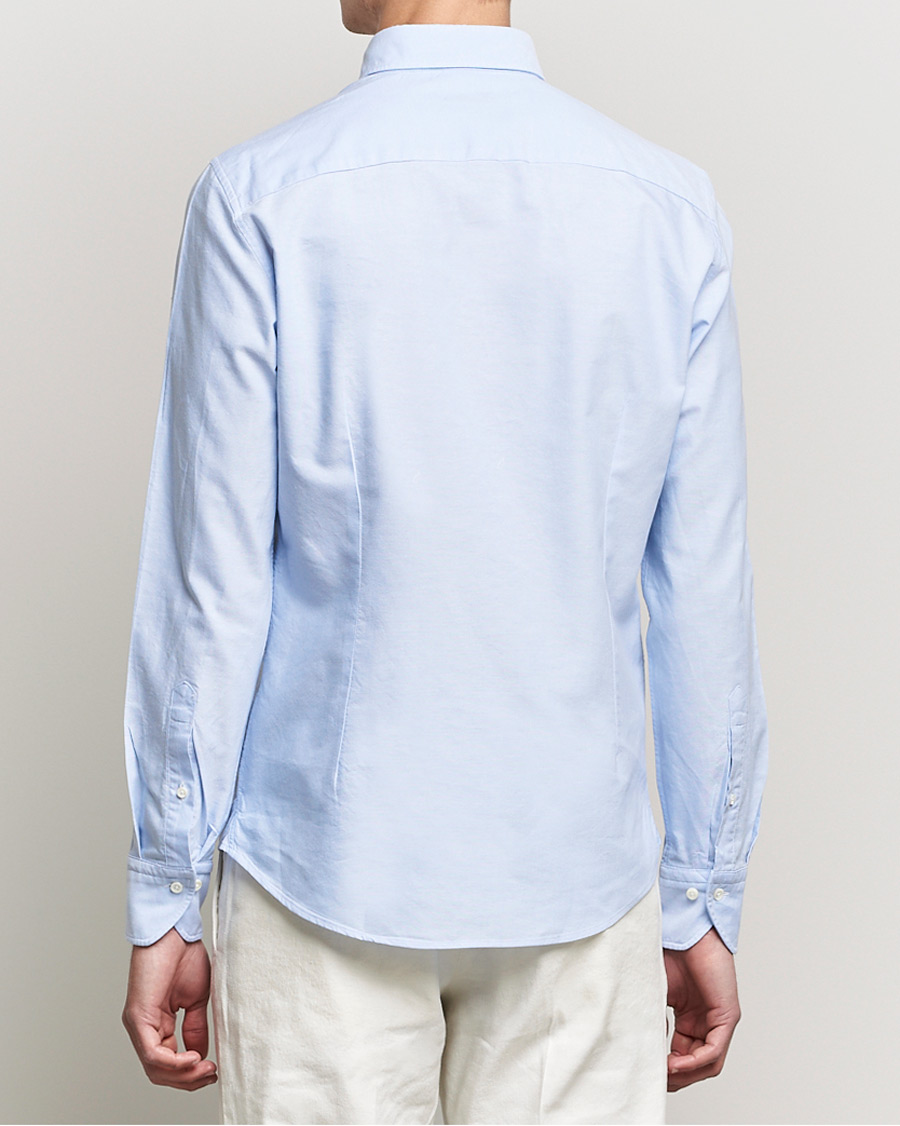 Mies | Kauluspaidat | Stenströms | Slimline Oxford Shirt Light Blue