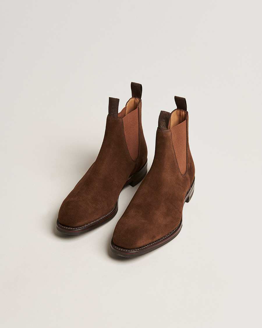 Mies | Nilkkurit | Loake 1880 | Chatsworth Chelsea Boot Tobacco Suede