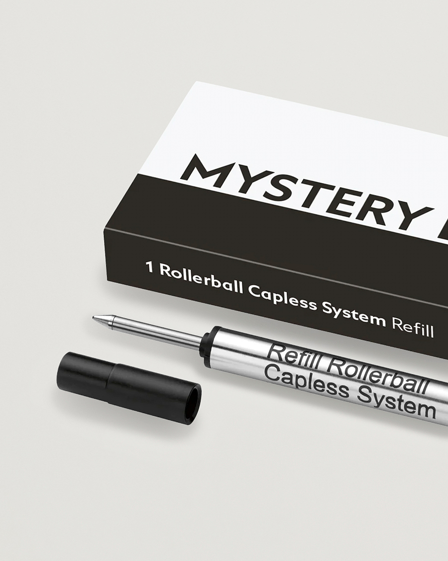 Mies | Kynät | Montblanc | 1 Rollerball M Capless System Refill Mystery Black