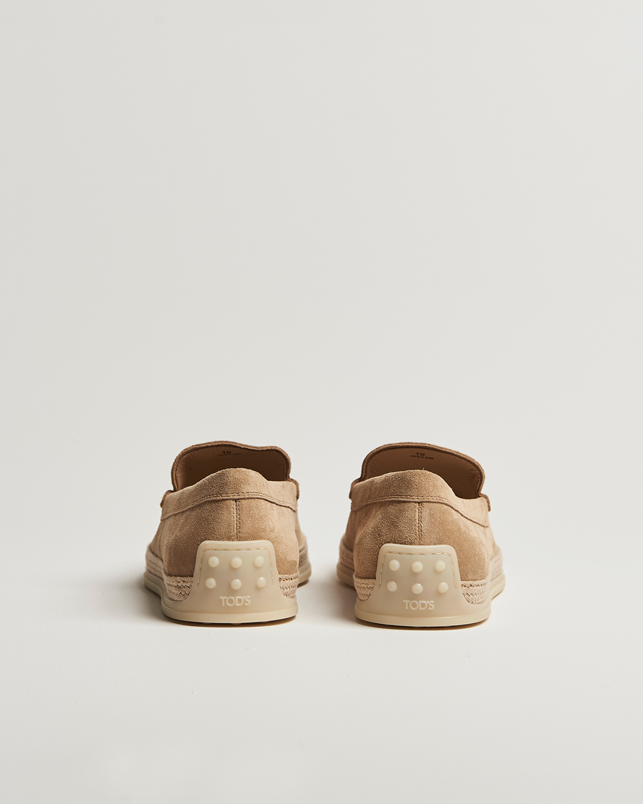 Mies | Tod's Raffia Loafer Beige Suede | Tod's | Raffia Loafer Beige Suede