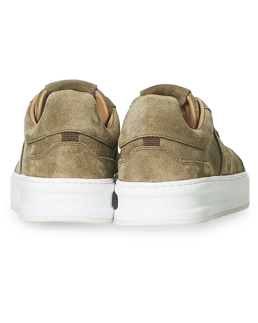 Mies | Tod's Cassetta Alta Sneaker Taupe Suede | Tod's | Cassetta Alta Sneaker Taupe Suede