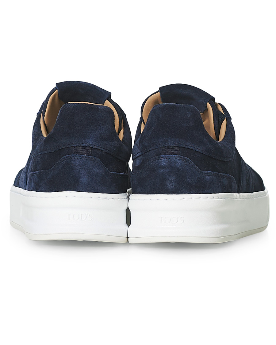 Mies | Tod's Cassetta Alta Sneaker Navy Suede | Tod's | Cassetta Alta Sneaker Navy Suede