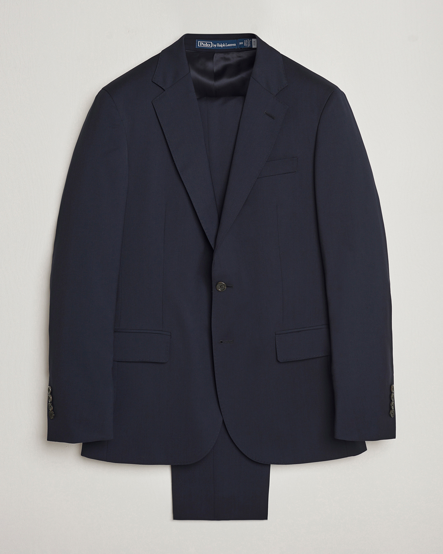Miehet |  | Polo Ralph Lauren | Classic Wool Twill Suit Navy