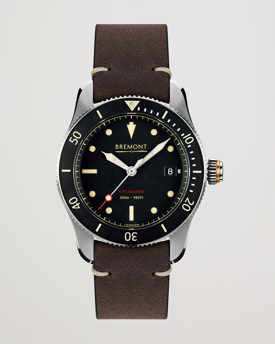 Miehet | Fine watches | Bremont | S301 Supermarine 40mm Black Dial