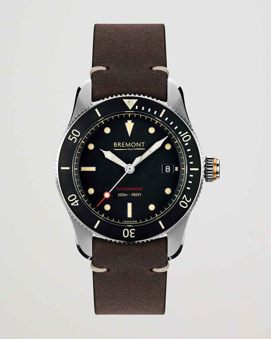 Mies | Bremont S301 Supermarine 40mm Black Dial | Bremont | S301 Supermarine 40mm Black Dial