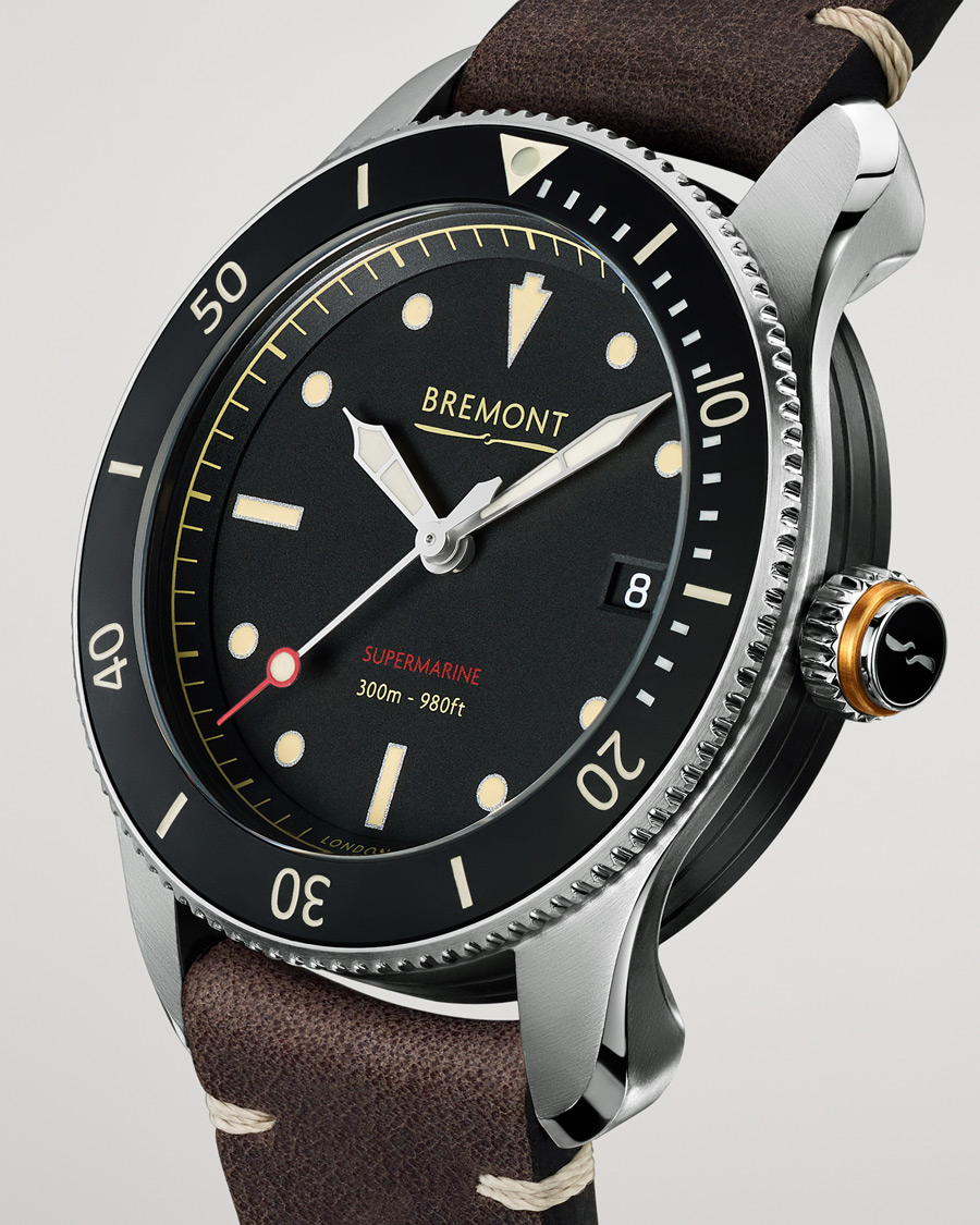Mies | Bremont S301 Supermarine 40mm Black Dial | Bremont | S301 Supermarine 40mm Black Dial