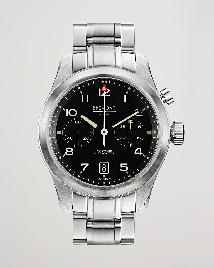 Miehet | Fine watches | Bremont | Arrow Chronograph 43mm Black Dial