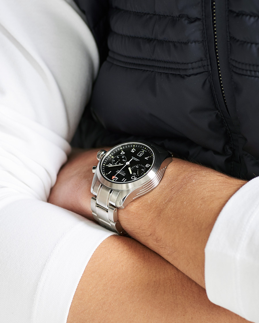 Mies | Fine watches | Bremont | Arrow Chronograph 43mm Black Dial